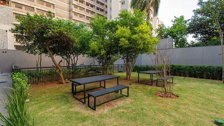 By DH: Studios luxuosos completos na região da Vila Olimpia