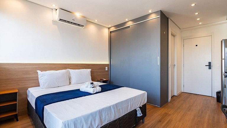 Studio Premium na Vila Olímpia | Lazer Completo