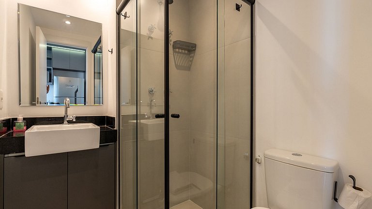 Studio Premium na Vila Olímpia | Lazer Completo