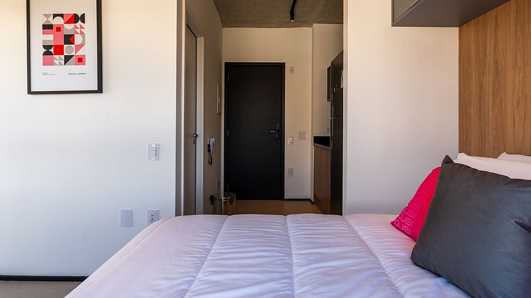 Studio no 20° andar a 300m da estação Brooklin