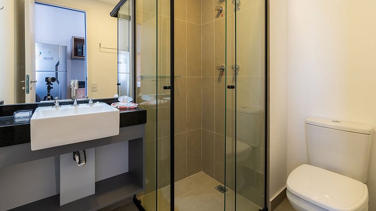 Studio no 20° andar a 300m da estação Brooklin