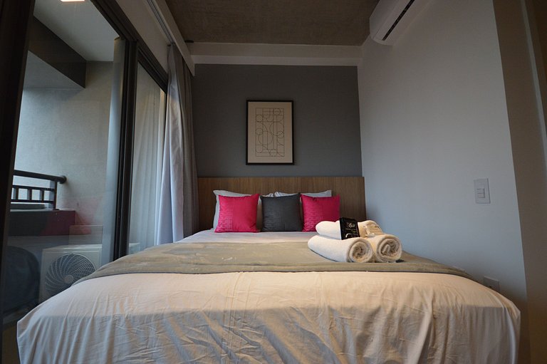 BY Housi: Studio completo no 5° andar em Moema