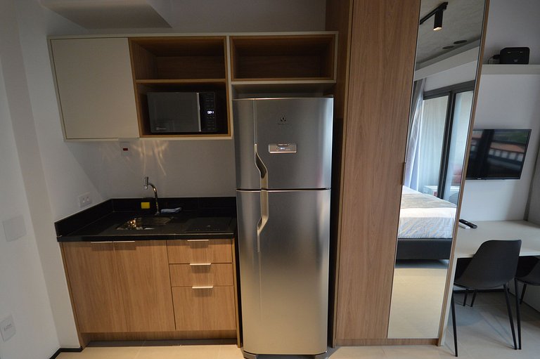 BY Housi: Studio completo no 5° andar em Moema