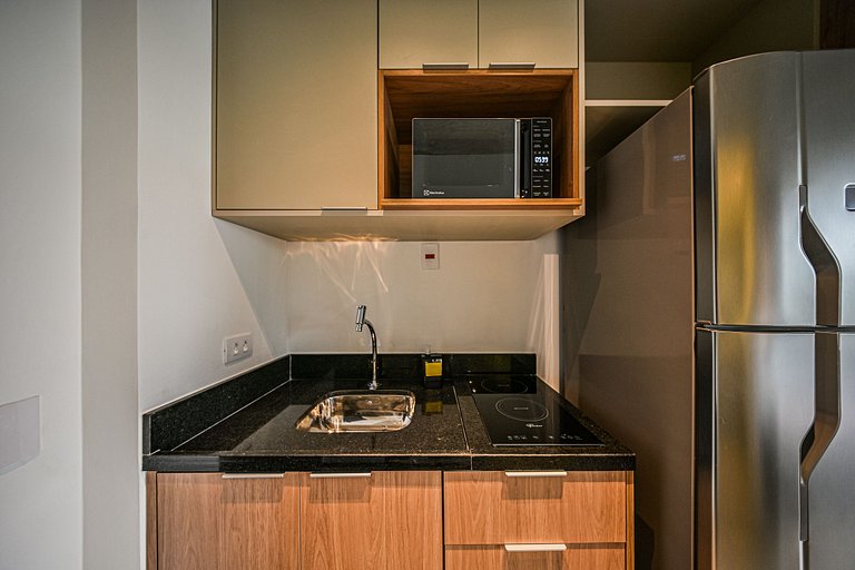 Studio no 5° andar a 3 min da estação Brooklin