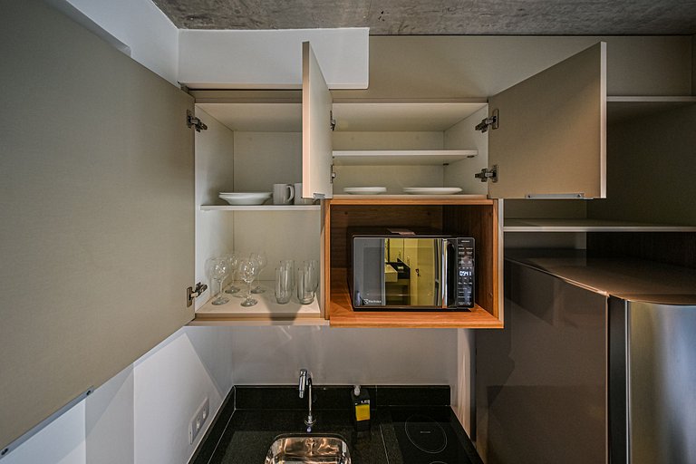 Studio no 5° andar a 3 min da estação Brooklin