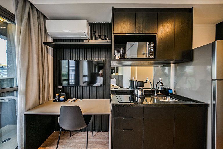 BY Housi: Studio completo no 5° andar em Moema