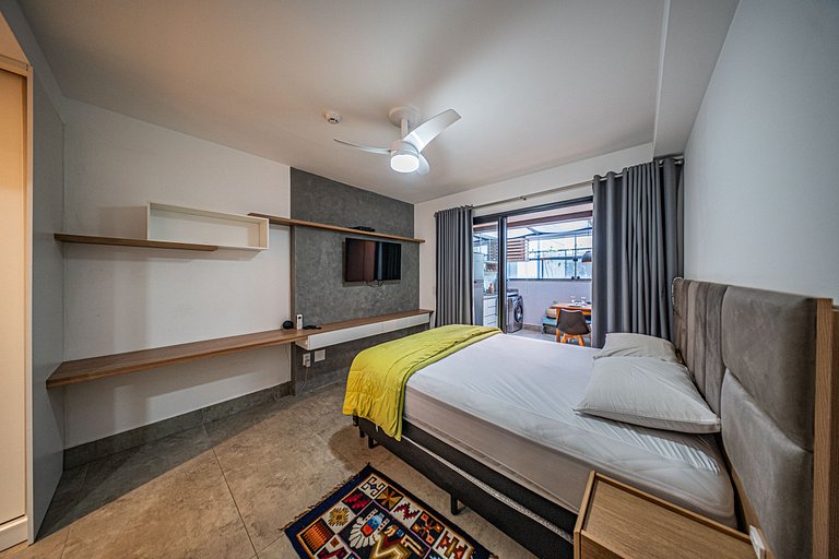 Studio elegante a 100m do metrô Vila Mariana