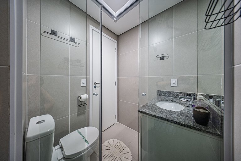 Studio elegante a 100m do metrô Vila Mariana