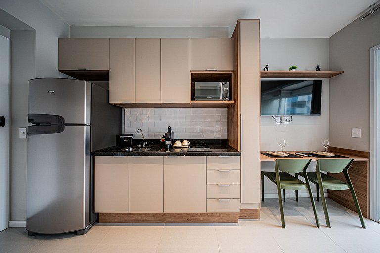 Studio lux no 10° andar prox ao Allianz Parque