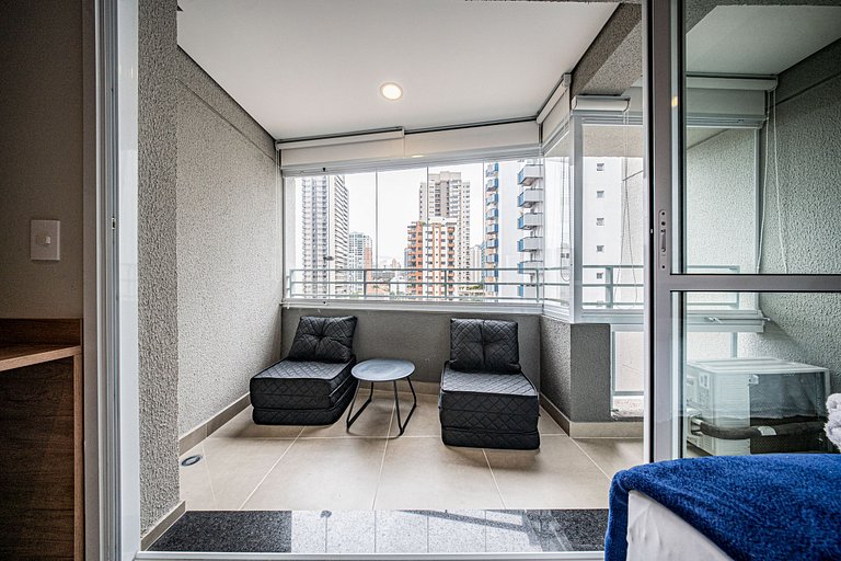 Studio lux no 10° andar prox ao Allianz Parque