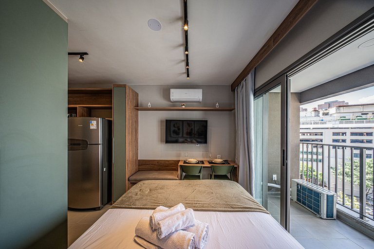 Studio premium em Perdizes, próximo ao Allianz Parque