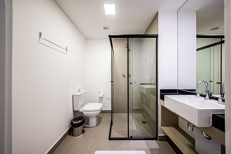 By Housi: Studio moderno prox a estação Brooklin