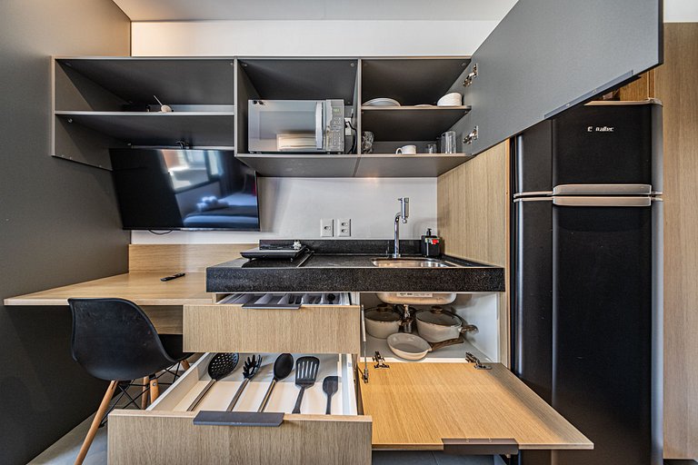 Studio Lux ao lado da estação Oscar Freire