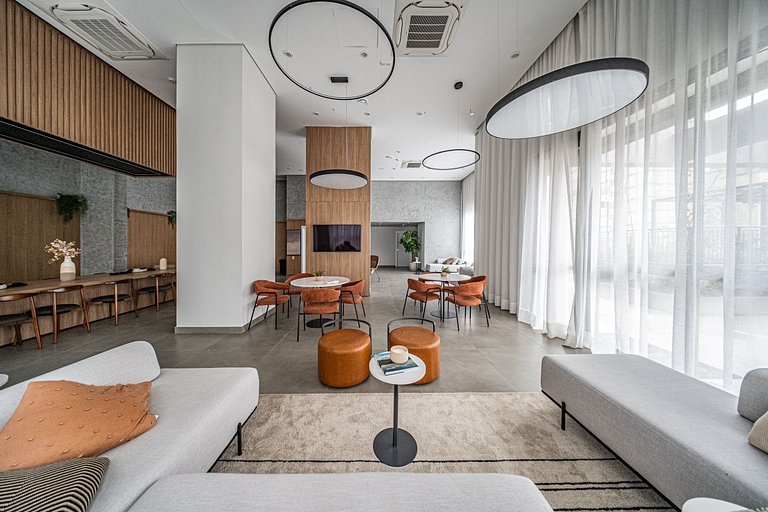 By Housi DH - Studio lux no 16° andar na Paraiso