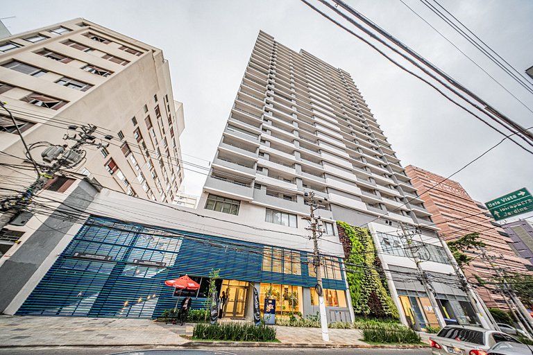 By Housi DH: Studio no 14° andar prox a Paraiso