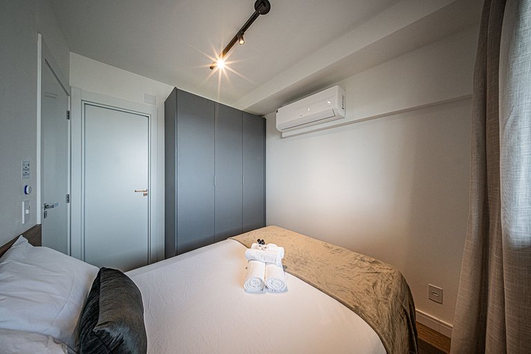 By Housi DH - Studio lux no 16° andar na Paraiso