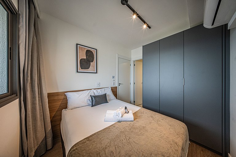 By Housi DH - Studio lux no 16° andar na Paraiso