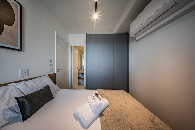 By Housi DH - Studio lux no 16° andar na Paraiso
