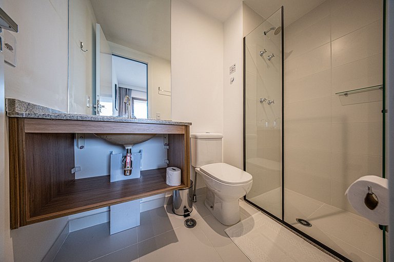 By Housi DH - Studio lux no 16° andar na Paraiso