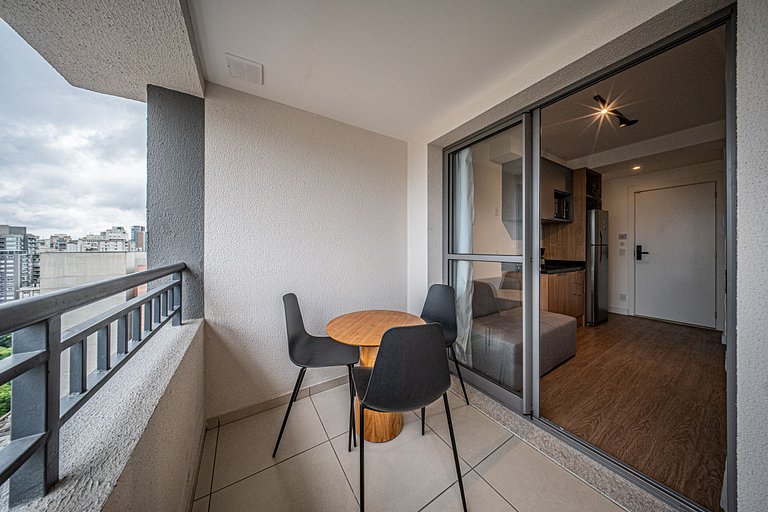 By Housi DH - Studio lux no 16° andar na Paraiso