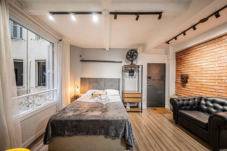 Studio moderno no Centro de SP