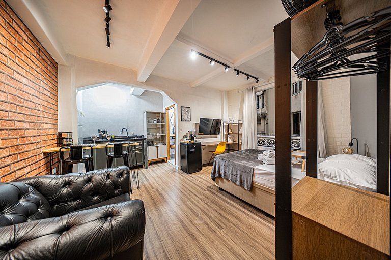 Studio moderno no Centro de SP