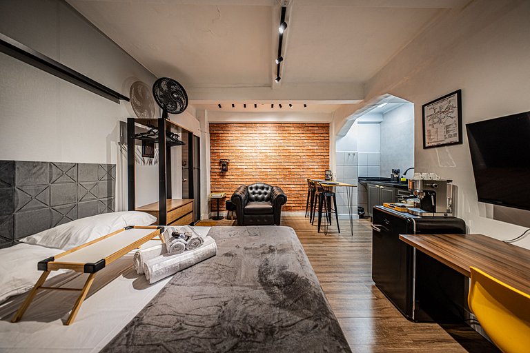 Studio moderno no Centro de SP