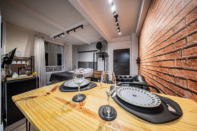 Studio moderno no Centro de SP