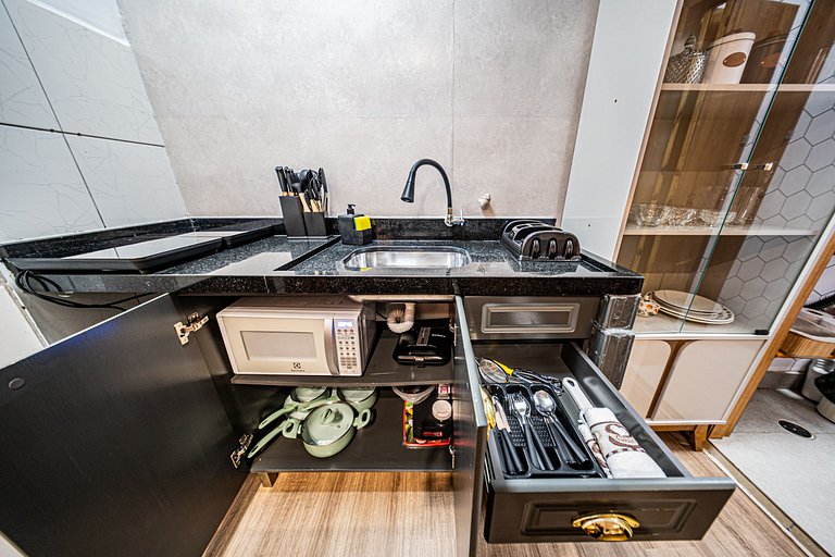 Studio moderno no Centro de SP