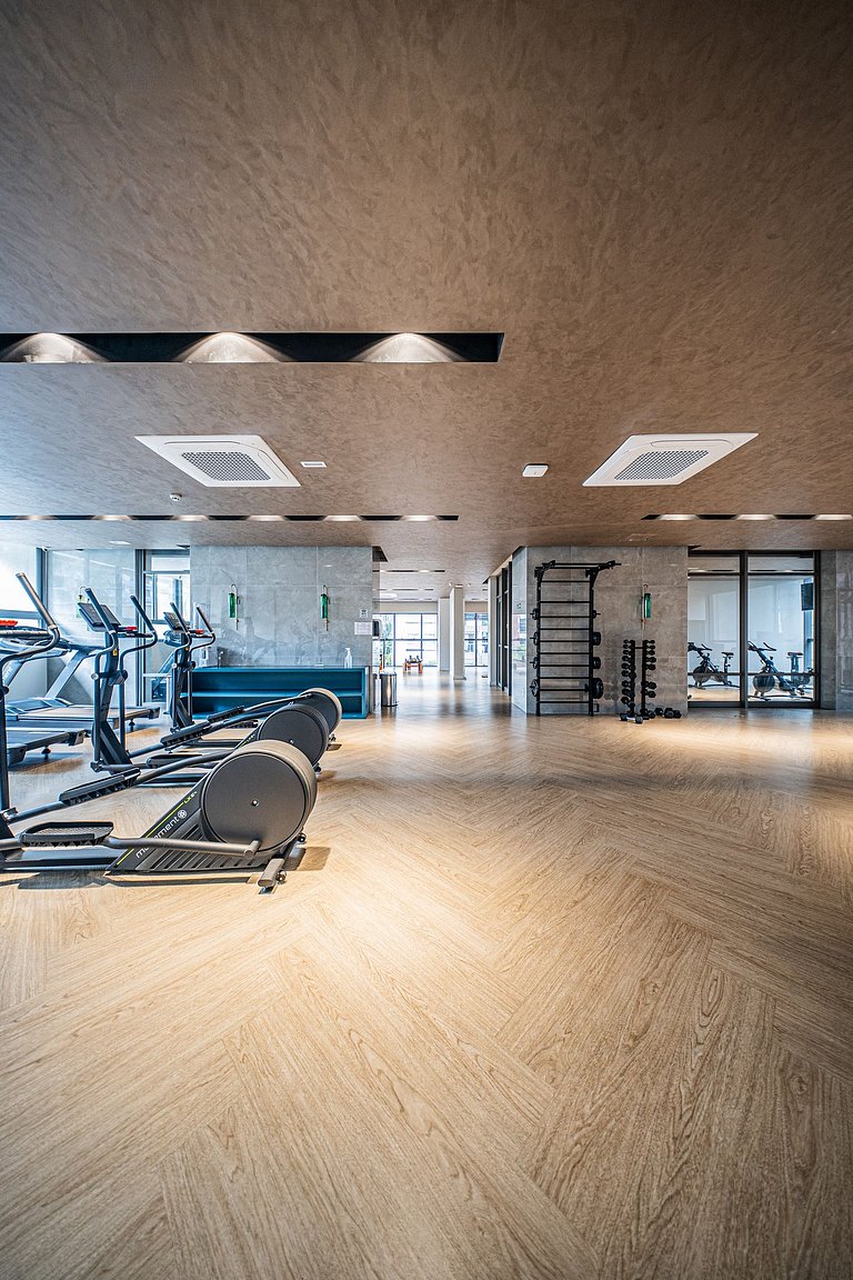 Studio de alto padrão no 26º andar em Moema