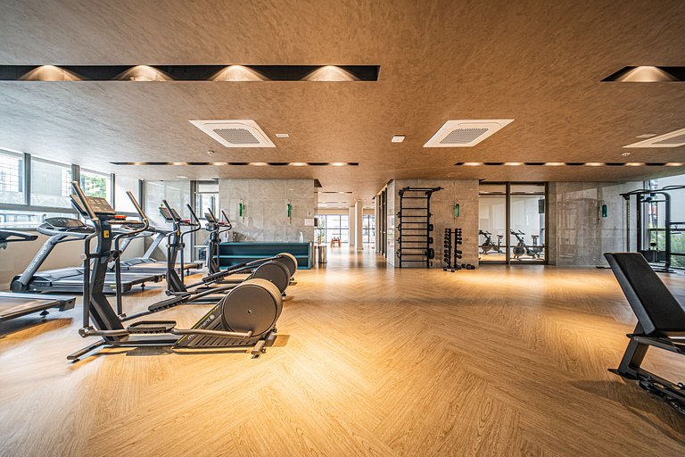 Studio de alto padrão no 26º andar em Moema