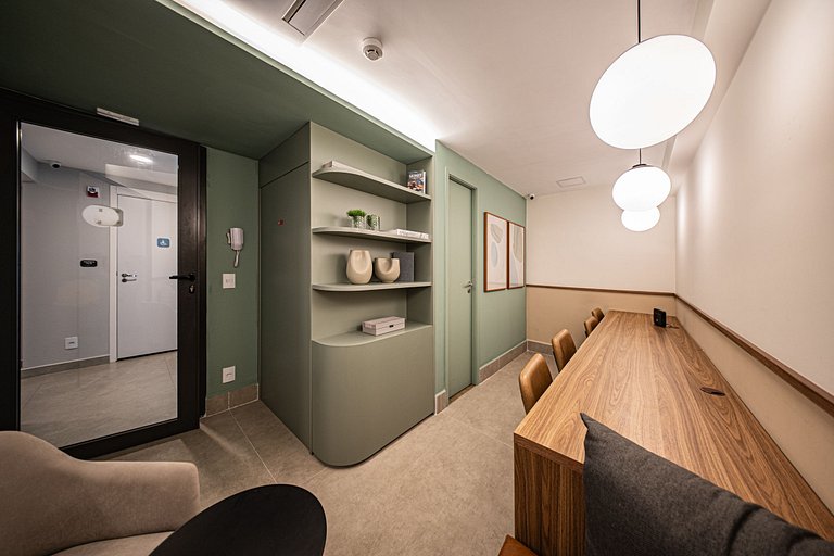 Charmoso Studio no La Casa Pássaros - Conforto e Sofisticaçã