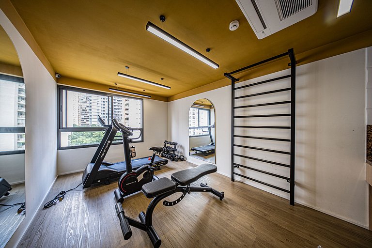 Estúdio moderno próximo à Berrini, no Brooklin