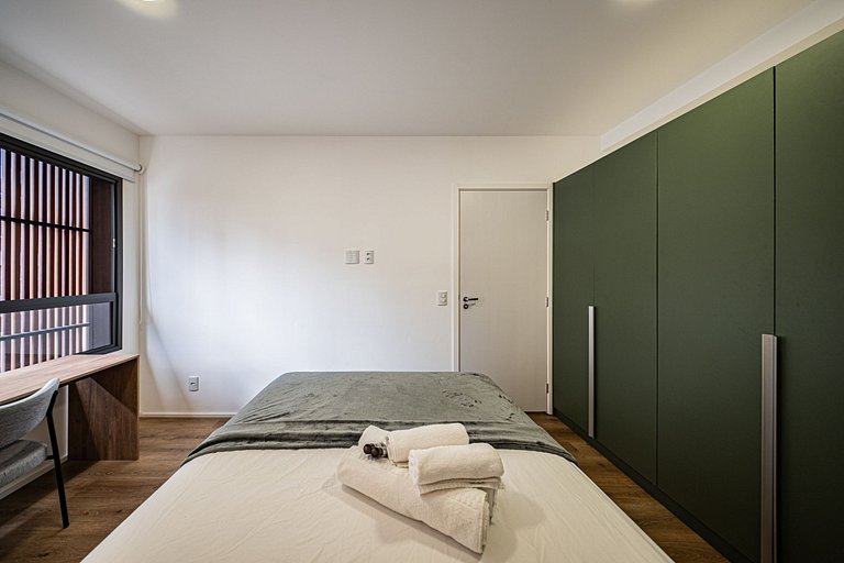 Estúdio moderno próximo à Berrini, no Brooklin