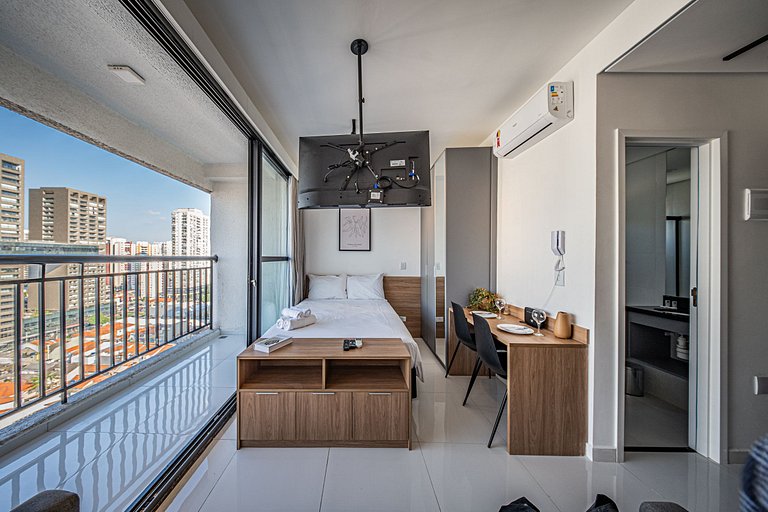 Studio moderno próximo à estação Tatuapé