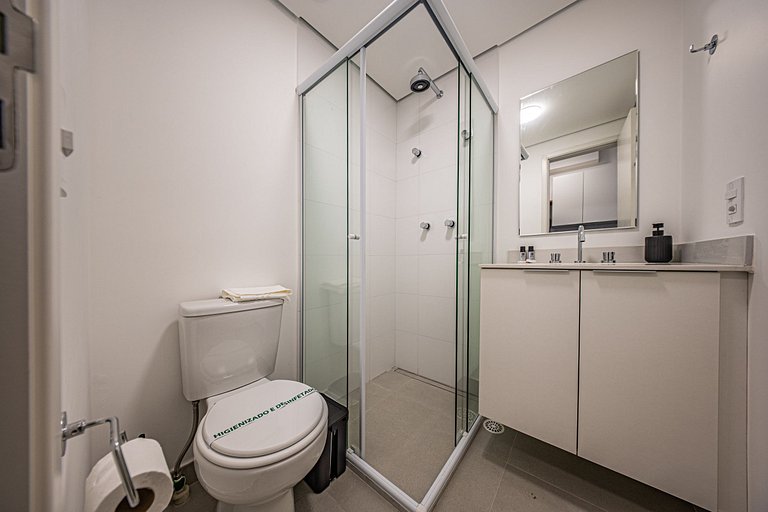 Studio premium completo | Estação Republica a 5min