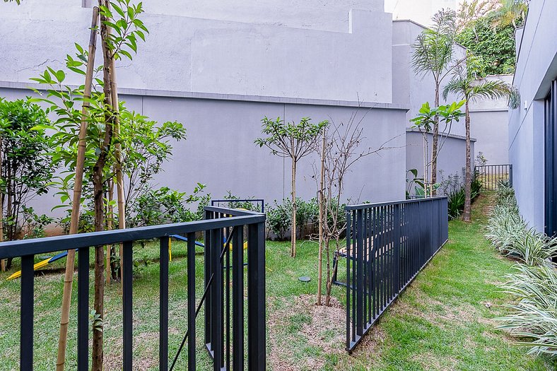 Studio moderno e lindo com varanda na Vila Mariana