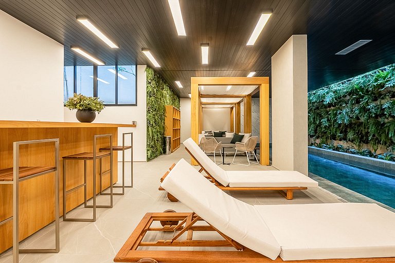 Studio moderno e lindo com varanda na Vila Mariana